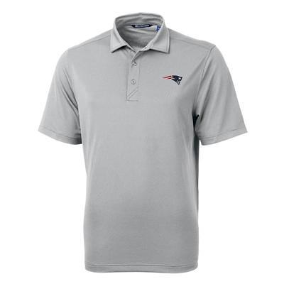 Men's Cutter & Buck White Cleveland Browns Virtue Eco Pique Recycled Polo Size: Small