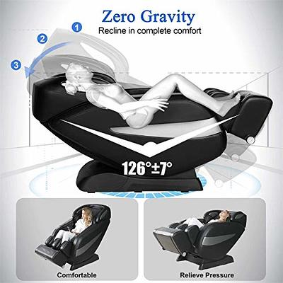 Giantex SL Track Shiatsu Recliner Chair Full Body Zero-Gravity Massage  Chair