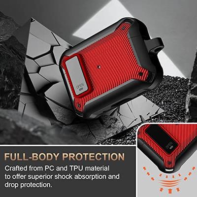 AirPods Pro Case Cover,Doboli Silicone Protective Skin Case for Airpod Pro Red
