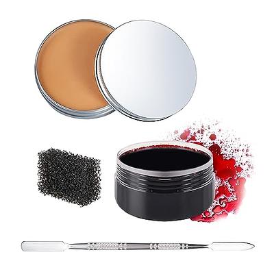 SFX Makeup Kit with Double-Ended Scraper Skin Wax Set for Stage Dress Up  Cosplay 