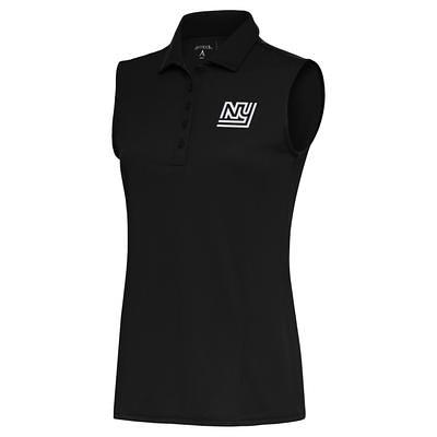 Lids Cleveland Browns Antigua Women's Sleeveless Tribute Polo - Charcoal