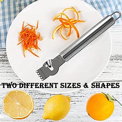 1pc Stainless Steel Lemon Zester, Citrus Grater, Fruit Peeler, Vegetable  Shredder