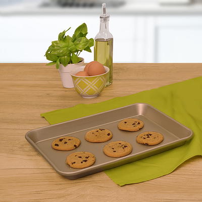 Chicago Metallic 20500 Half Size 22 Gauge 14 x 18 Rimless Aluminized  Steel Cookie Sheet