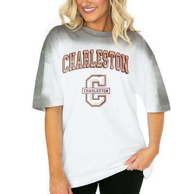 Women's Gameday Couture White Gonzaga Bulldogs Get Goin' Oversized T-Shirt