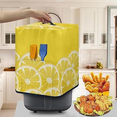 Snilety Cover for Air Fryer Yellow Pineapple Pattern Air Fryer Accessories  Square with Top Handle Dust Protection Cover Air Fryer Fits 5-6 Qt Air Fryer  - Yahoo Shopping