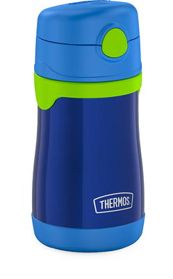 Thermos Baby Vacuum Insulated Stainless Steel Sippy Cup, 10oz, Blue