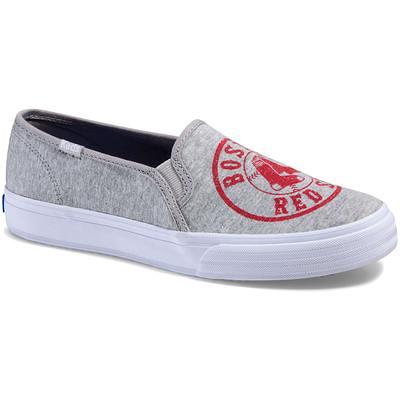 FOCO Cream Boston Red Sox Low Top Canvas Shoes