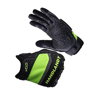 Heavy-Duty Work Gloves - Anti Slip Leather Work Gloves