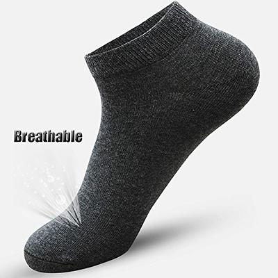 Men's Performance Low Sock, Black & Shadow