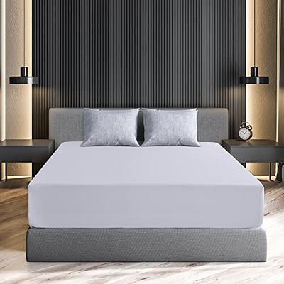 Infinitee Xclusives Premium Grey Queen Sheet Set - 4 Piece Bed Sheets -  Soft Brushed Microfiber Fabric - 16 Inches Deep Pockets Sheets Wrinkle Free  