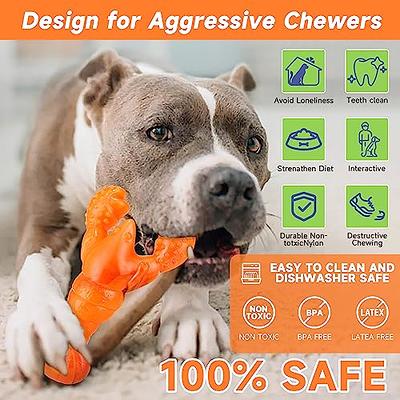 Dog Puzzle Teething Toys Ball: 2pack Treat Dispensing Dog Chew Toys Small  Medium Breed Dog Aggressive Chewer Chew Enrichment Toys for Boredom and