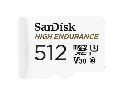 SanDisk 512GB Ultra microSDXC UHS-I Memory Card with Adapter - 120MB/s,  C10, U1, Full HD, A1, Micro SD Card - SDSQUA4-512G-GN6MA