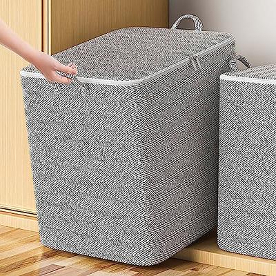 Storage Bags, Large Storage Bins With Lids, Closet Organizers And