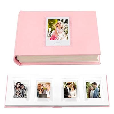 Photo Album with Writing Space for Fujifilm Instax Mini Camera, Leather  Cover, 64 Pockets Instax Photo Album Polaroid Photo Albums Book for  Fujifilm Instax Mini 12 11 9 40 Evo Instant Camera (Pink) - Yahoo Shopping
