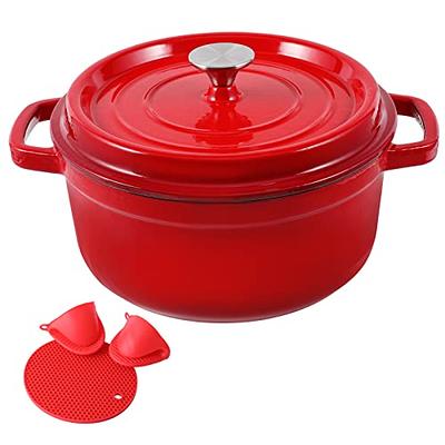 Martha Stewart Collection CLOSEOUT! Harvest 4-Qt. Enameled Cast Iron Dutch  Oven, Created for Macy's - Macy's