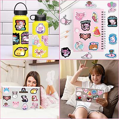 Cute Pink Stickers For Water Bottles , 50 Packpcs Waterproof Vinyl Aesthetic  Stickers Laptop Skateboard Luggage Computer Stickers For Kids Teens Girls