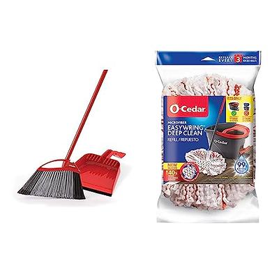Click N' Play 10 Piece Pretend Play Educational Housekeeping Cleaning Set  Includes A Broom, Dustpan, Duster, Mop, Collapsible Bucket, Sponge & More,  Multicolor 
