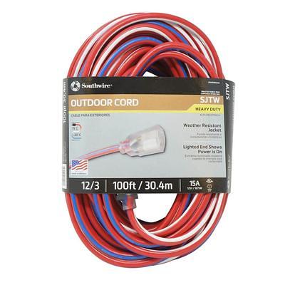 Southwire 45 ft. 14/3 Heavy-Duty Retractable Extension Cord Reel E316 - The  Home Depot