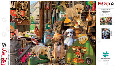 Brown puppy - Jigsaw Puzzle