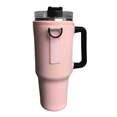Stanley Cup Bag, Perfectly Compatible Stanley Holder with Strap, Water  Bottle Carrier for Stanley Quencher H2.0 Tumbler 40 oz Tumbler Accessories  Holder with Adjustable Shoulder Strap (Pink) - Yahoo Shopping