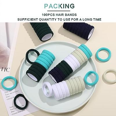 1000pcs Women Small Clear Disposable Elastic Hair Ties, High Stretch Rubber  Bands For Hair Styling