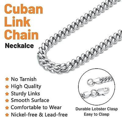 14MM 24K Cuban link chain necklace for men and women Hip hop Miami cuban  link Fashion Jewelry Diamond Cut Heavy 22 Inch 