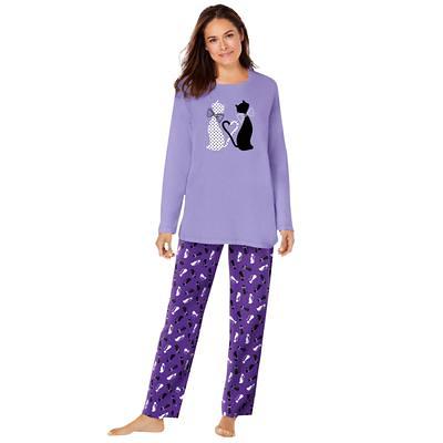 Plus Size Women's 2-Piece Capri PJ Set by Dreams & Co. in Black Multi  Hearts (Size 2X) Pajamas - Yahoo Shopping