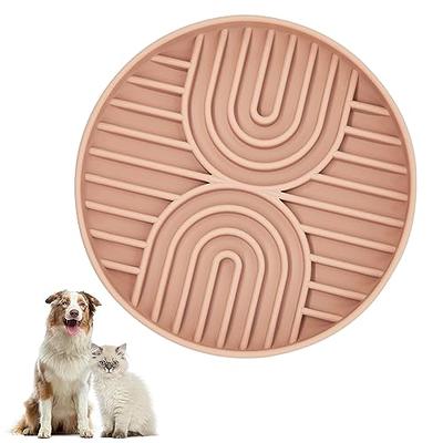 Hiyibo 17''x11''Lick Mat for Dogs,4 in 1 Dog Slow Feeder Mat,Slow