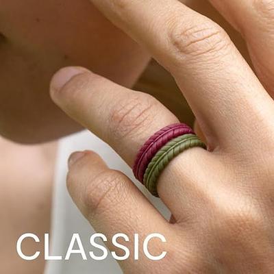 Flexible Rubber Silicone Wedding Finger Ring Sports Gym Bands - China Ring  and Finger Ring price | Made-in-China.com