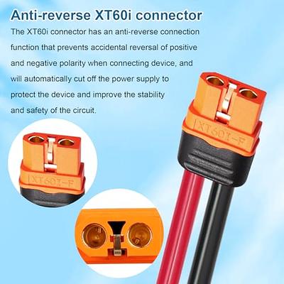 Solar to XT60i Cable 12AWG Stable Solar Connector to XT60i Adapter
