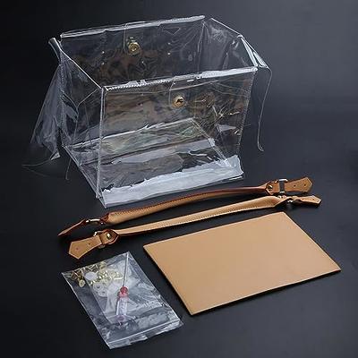 paper bag diy tote kit - clear