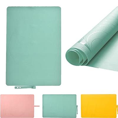 Extra Large Kitchen Silicone Pad - 2023 New Non Slip Non Stick Silicone  Pastry Mats for Rolling Out Dough (Green) - Yahoo Shopping