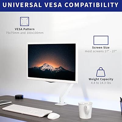 VIVO Steel VESA Bracket 75x75 and 100x100 Mounting for Computer Monitors