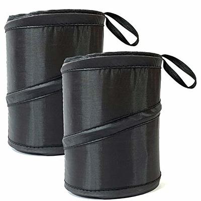 Kitbest [2 Pack Car Trash Can, Portable Garbage Bin, Collapsible Pop Up  Trash Can for Car, Water Proof Bag, Waste Basket Bin, Rubbish Bin (Black) -  Yahoo Shopping