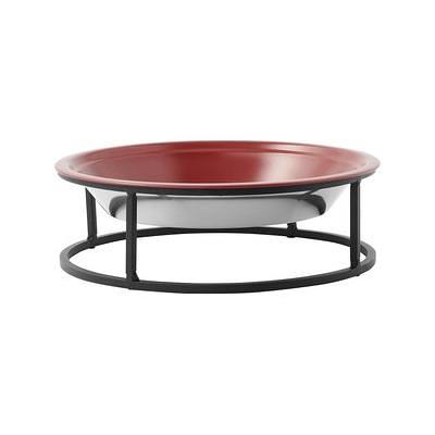 Frisco Wooden Elevated Dog & Cat Diner, 2-Cup