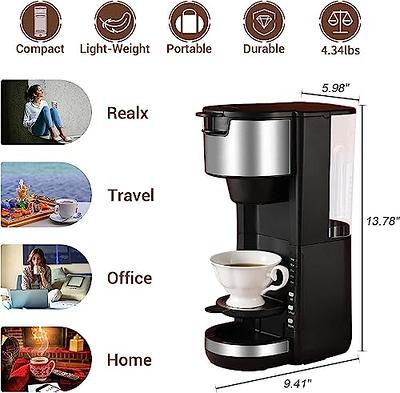  Small Coffee Maker Single Serve, Compact Single Cup