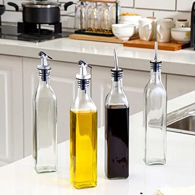 Oil Dispenser With Brush Glass Olive Oil Dispenser For - Temu