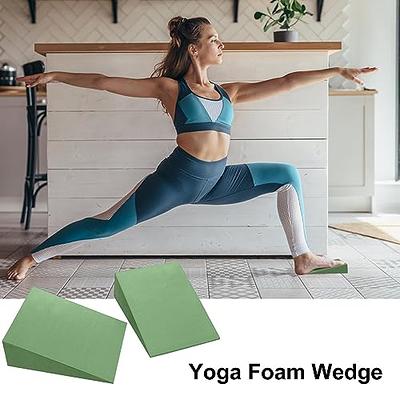 Yoga Wedge Block Set, Yoga Foam Wedge Blocks, Calf Raise Block, Yoga Strap,  Yoga Knee Pads Set, Calf Stretcher, Yoga Wrist Support, Balance, Pushup,  Fitness, Pilates, Heel Stretcher - Yahoo Shopping