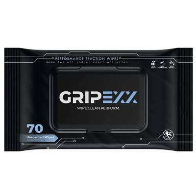 GRIPEXX - 70 Shoe Wipes, Removes Dirt, Grime & Provides Traction