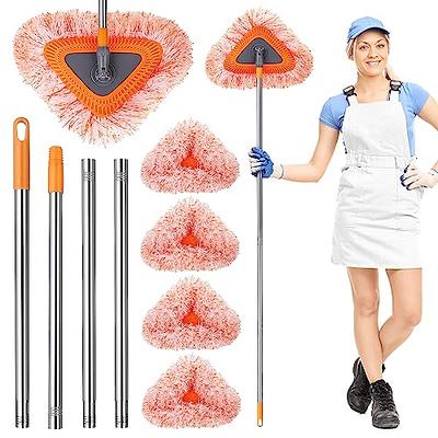 Wet Dry Mop Adjust Long Handle Floor Cleaning Brush Bathroom Cleaning