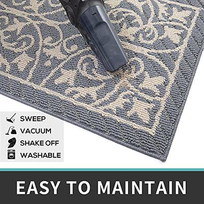 DEXI Door Mat Indoor Rugs for Entryway Floor Mats Inside Doormat Front  Entrance Rug Entry Non Slip Washable,31.5x47,Gray - Yahoo Shopping