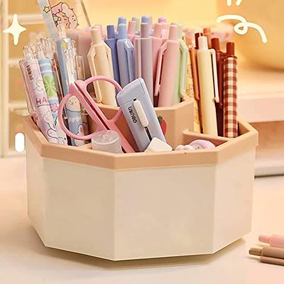 Rotating Art Supply Storage Organizer,Pencil Holder with 9