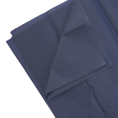 JAM Paper & Envelope Gift Tissue Paper, Navy Blue, 10 Sheets/Pack