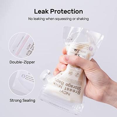 Nuliie 300 Pcs Breastmilk Storage Bags, 8 OZ Breast Milk Storing Bags, BPA  Free, Milk Storage Bags with Pour Spout for Breastfeeding, Self-Standing Bag,  Space Saving Flat Profile - Yahoo Shopping