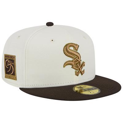 SAN DIEGO PADRES RETRO PATCH 59FIFTY FITTED HAT - CREAM/ BROWN