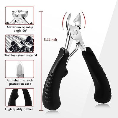 14 Pcs Toenail Clippers for Thick Nails, Ingrown Toenail Clippers Kit,  Stainless Steel Toenail Removal Set, Professional Ingrown Toenail Treatment  Tools for Men & Women - Yahoo Shopping