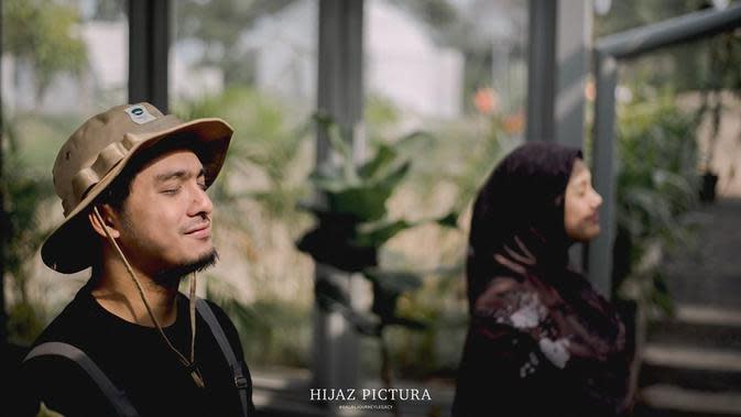 Potret Post Wedding Ricky Harun dan Herfiza. (Sumber: Instagram.com/hijazpictura)