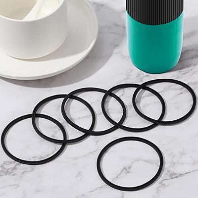 6pcs Replacement Rubber Lid Seals Compatible with 16 & 20 oz Contigo  Snapseal Byron Travel Mug Ring, Leak-Proof Rubber Seals Lid Gaskets  Replacement