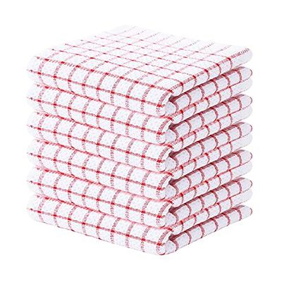 Fintale 100% Cotton Dish Cloths - Soft, Super Absorbent and Lint