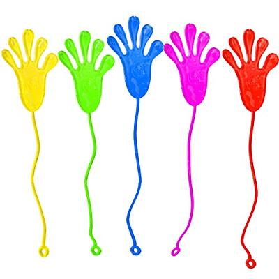 Marwills 20 Pcs Sticky Hands, Wacky Fun Stretchy Glitter Sticky Hands for  Kids, Sensory Fidget Toy in 5 Assorted Colors, Sticky Hand Toys for Kid's  Class Decoration, Party Favors, Birthday Parties - Yahoo Shopping